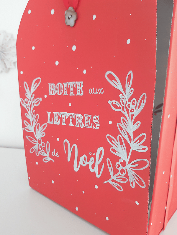 DIY - créer boite aux lettre noel