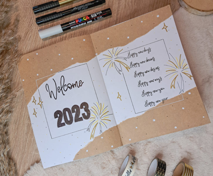 Bullet journal - welcome 2023