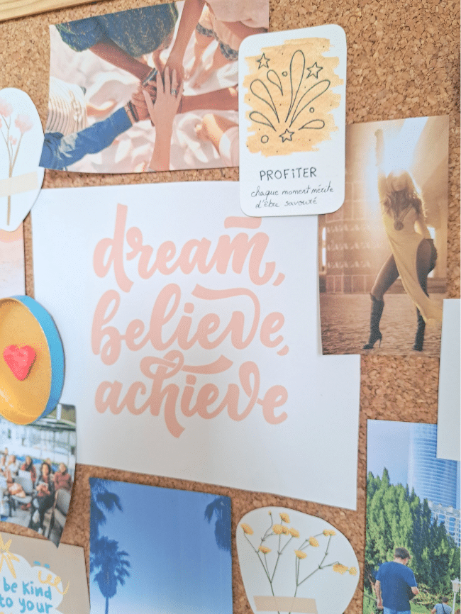 Mood board - messages positifs
