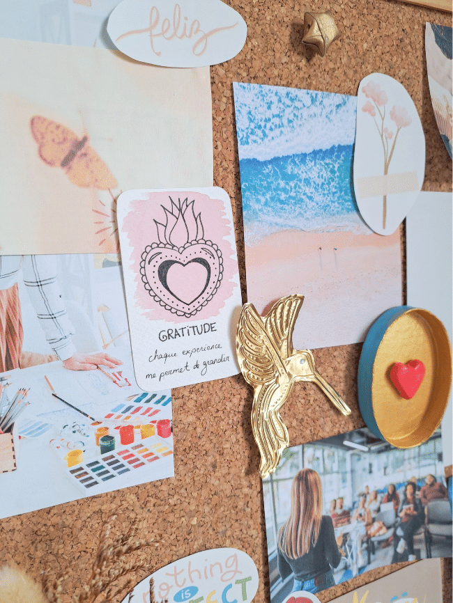 Mood board - colibri métal à repousser